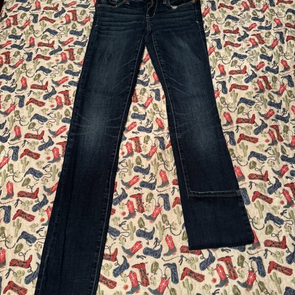 Womens American Eagle Skinny Jeans 0 Long - Picture 5 of 5